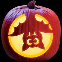 Image result for Cute Bat Pumpkin