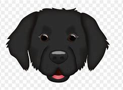 Image result for Black Dog Emoji