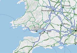 Image result for Road Map of Torfaen