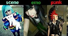 Image result for What Is the Difference Between Emo and Goth