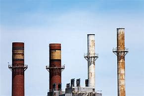 Image result for Factory Building with Smoke Stacks