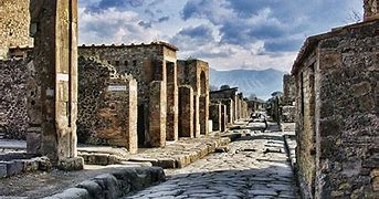 Image result for Tourists Pompeii and Herculaneum