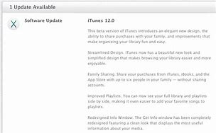 Image result for iTunes New Version