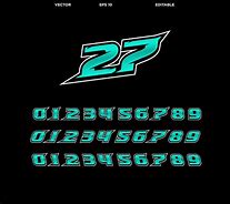 Image result for Racing Number Graphics