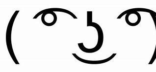 Image result for Lenny Face Symbol