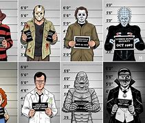 Image result for Cartoon Horror Movie Villains