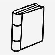 Image result for Book Spine ClipArt Black and White