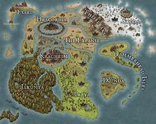 Image result for Dnd World Map