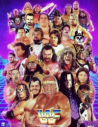 Image result for WWF Banners 80s