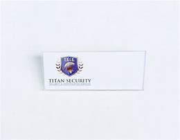 Image result for Security Name Tags