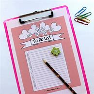 Image result for To Do List Print Out