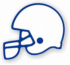 Image result for Simple Football Helmet Outline