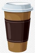 Image result for Black Coffee Cup Cartoon