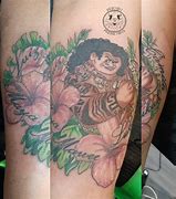 Image result for Maui Stomach Tattoo Moana