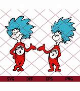 Image result for Thing 1 Thing 2 SVG Free