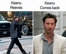 Image result for Keanu Reeves Gruose Meme