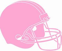 Image result for Pink Football Helmet Clip Art