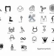 Image result for Egyptian Hieroglyphics Symbols for Love