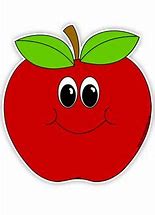 Image result for Apple Fruit Cliup Art with Face