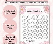 Image result for Weight Loss Tracker Chart