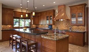 Image result for Kitchen with Copper Range Hood