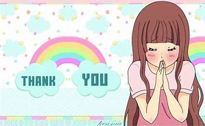 Image result for Thank You Anime Wallpaper