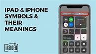 Image result for Apple iPhone Symbols Meanings