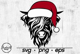 Image result for Christmas Cow SVG