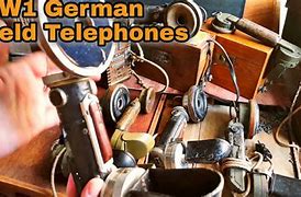 Image result for World War 1 Field Telephone