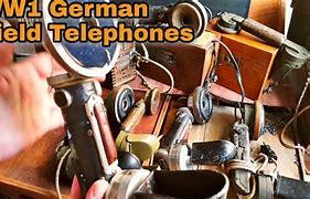 Image result for World War 1 Field Telephone