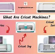 Image result for Types of Cricut Machines