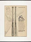 Image result for Wood Baseball Bat Brands 1960s