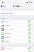 Image result for Is Someone Restricting My Phone iOS
