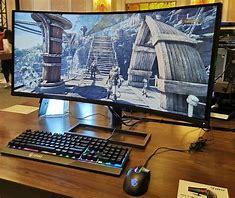 Image result for Triple Curved Monitor