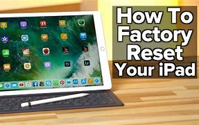 Image result for How to Erase iPad