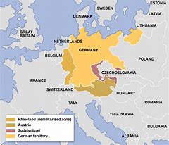 Image result for Rhineland On Map