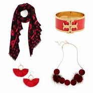 Image result for Red Accessories Clothes