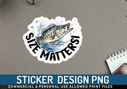 Image result for Size Matters Sticker