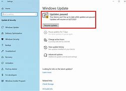 Image result for Windows Updates Option