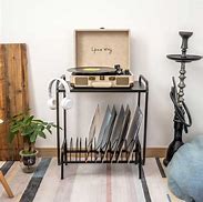 Image result for Metal Record Player for Vinyl