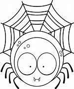 Image result for Cartoon Spider Coloring Pages