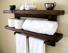 Image result for Towel Holder Shelf