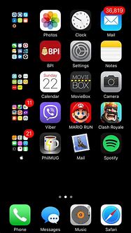 Image result for iPhone Black Home Screen New