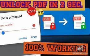Image result for How to Unlock PDF File without Password