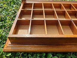Image result for Wooden Display Box