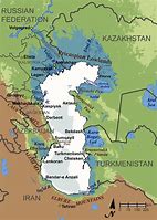 Image result for Caspian Sea 2923 Map