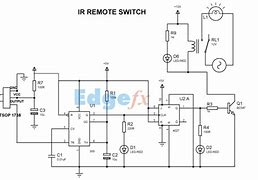 Image result for TV Remote Circuit