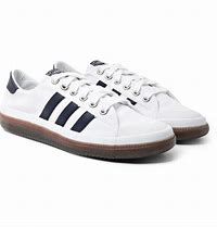 Image result for Adidas Men's White Canvas Sneakers