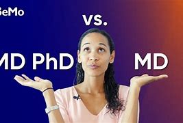 Image result for PhD vs MD-Kids