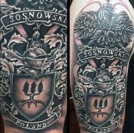 Image result for Family Crest Tattoo Designs
